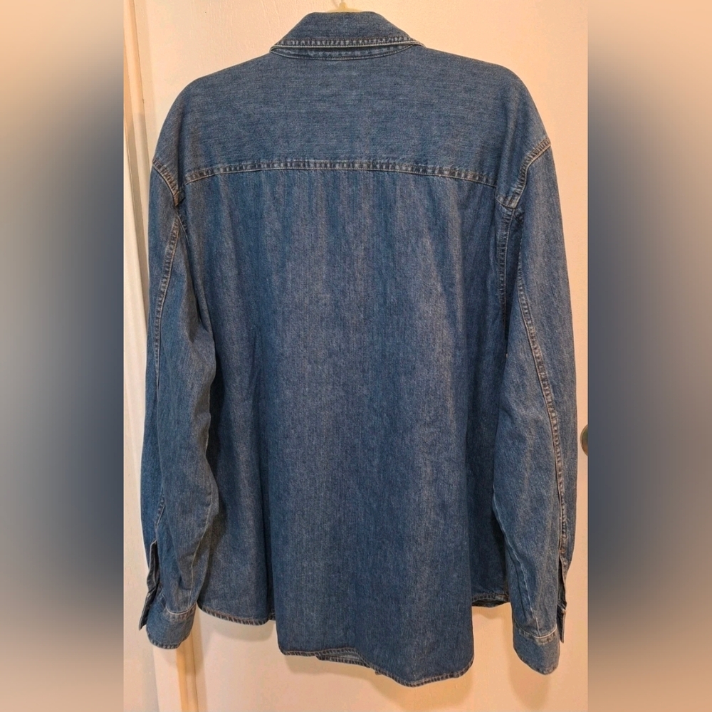LEVI'S Red Tab Vintage Denim Jacket Men’s 2XL Medium Wash classic blue - Picture 4 of 7